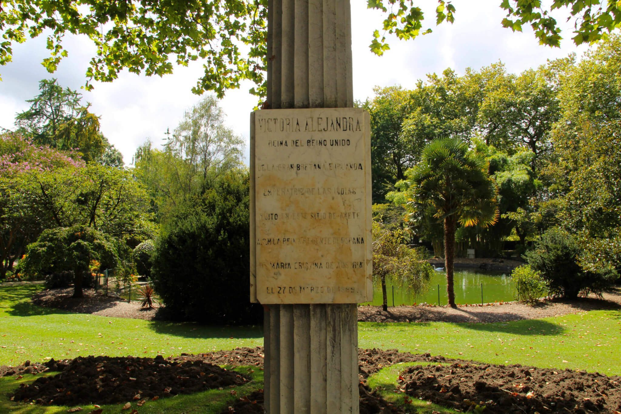 Historia del parque de Ayete.