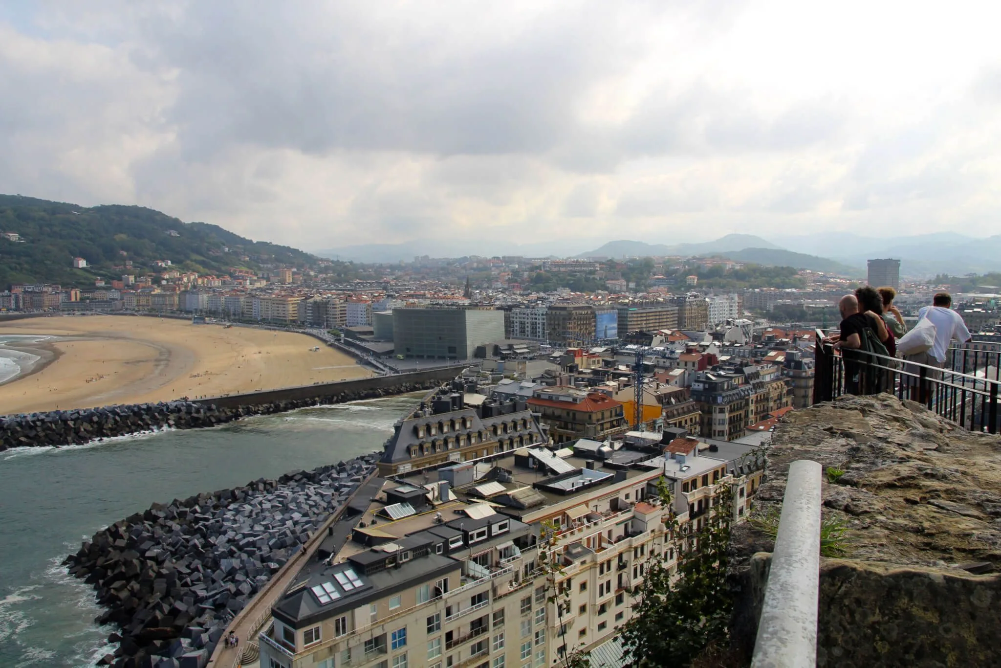 Mirador en San Sebastián.