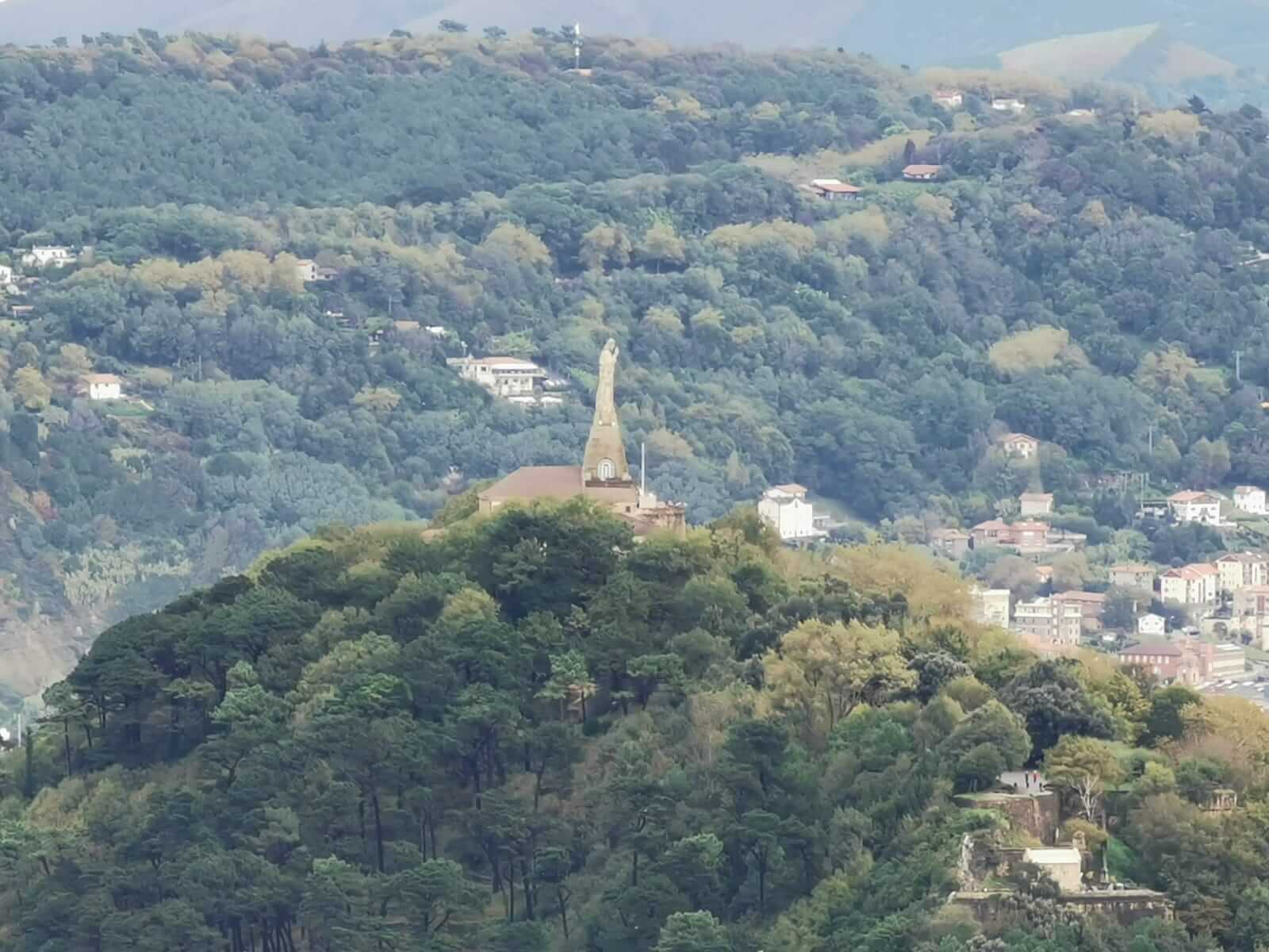 Monte Urgull de San Sebastián.