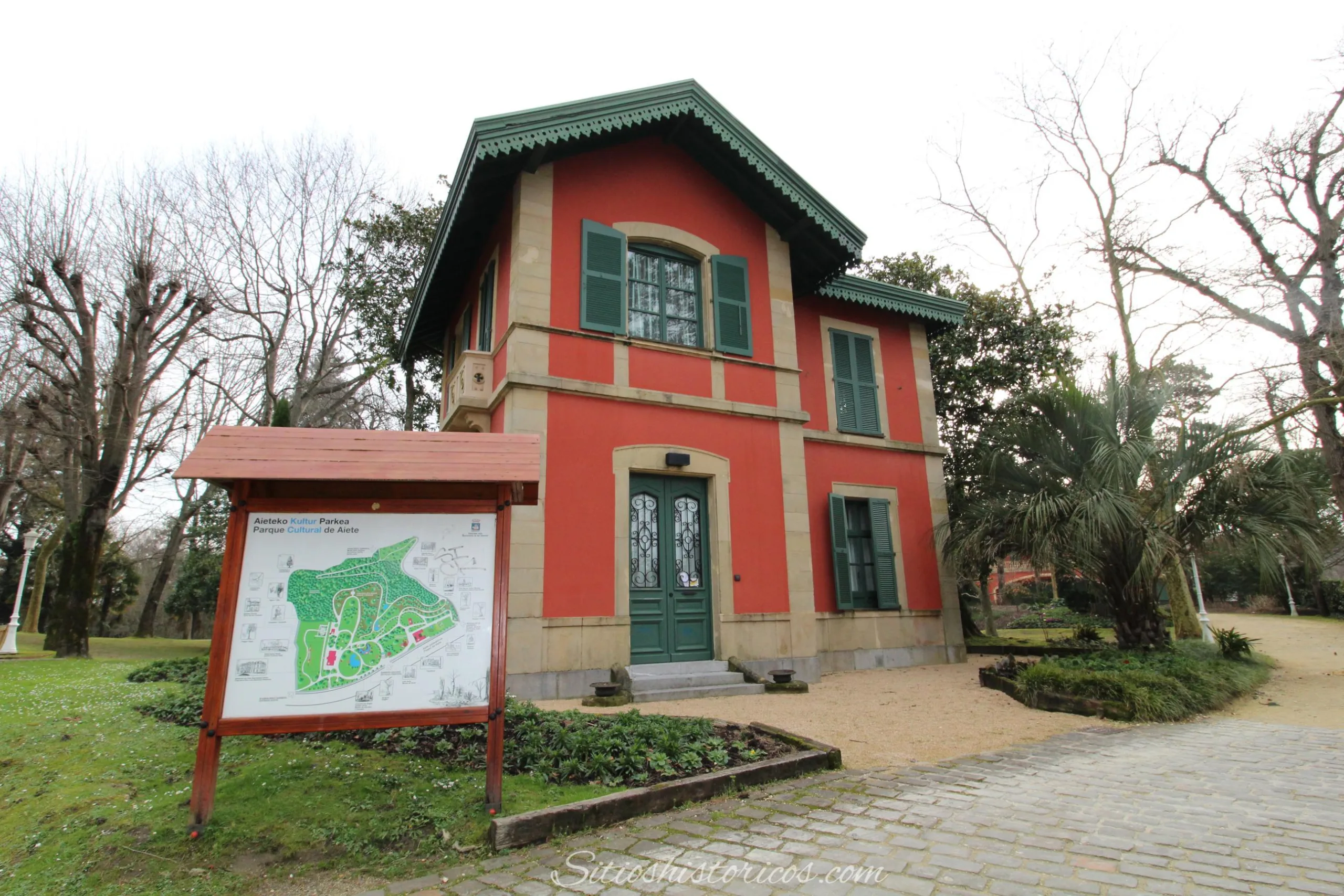 Casa del guarda en Aiete.