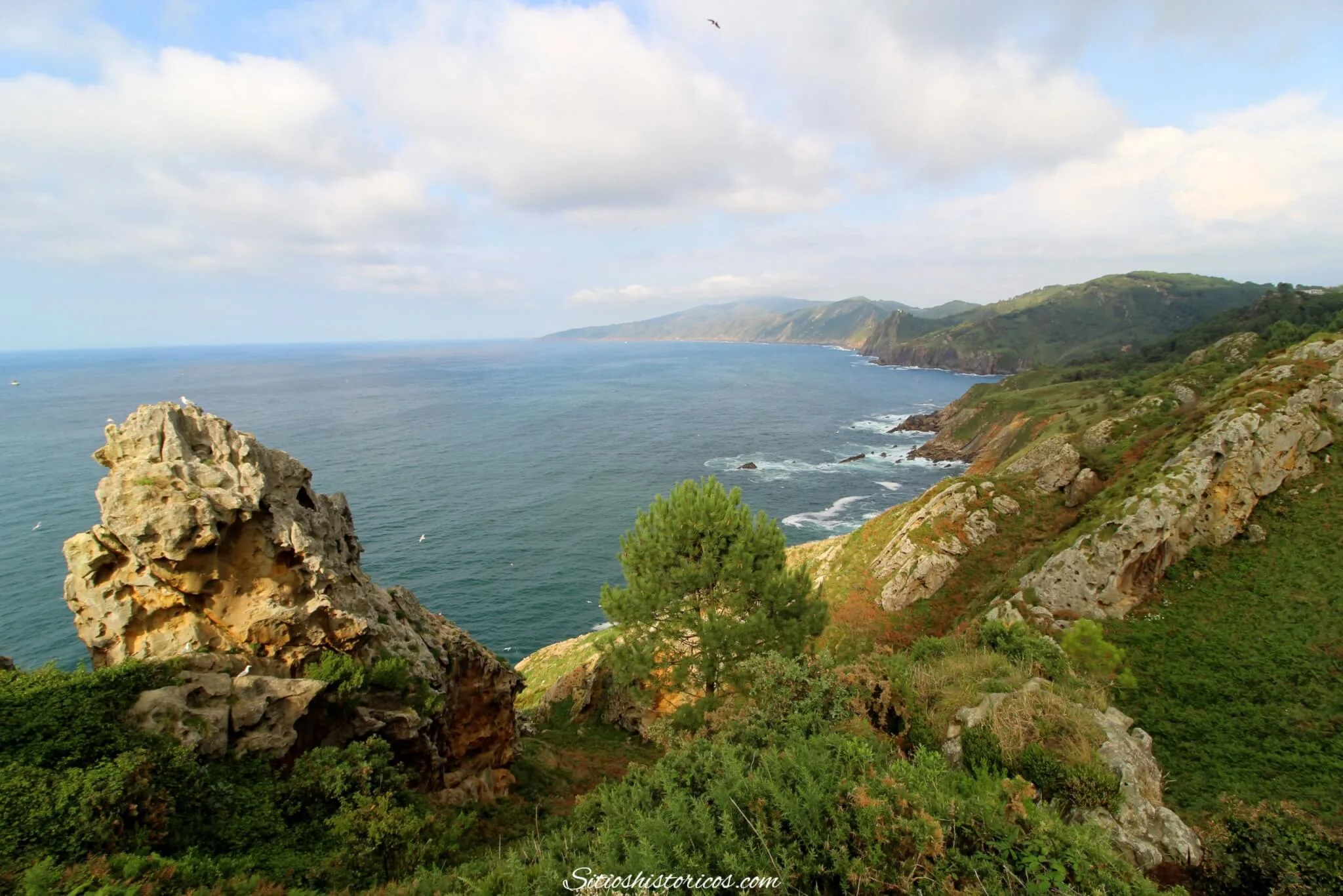 El monte Ulía de San Sebastián.