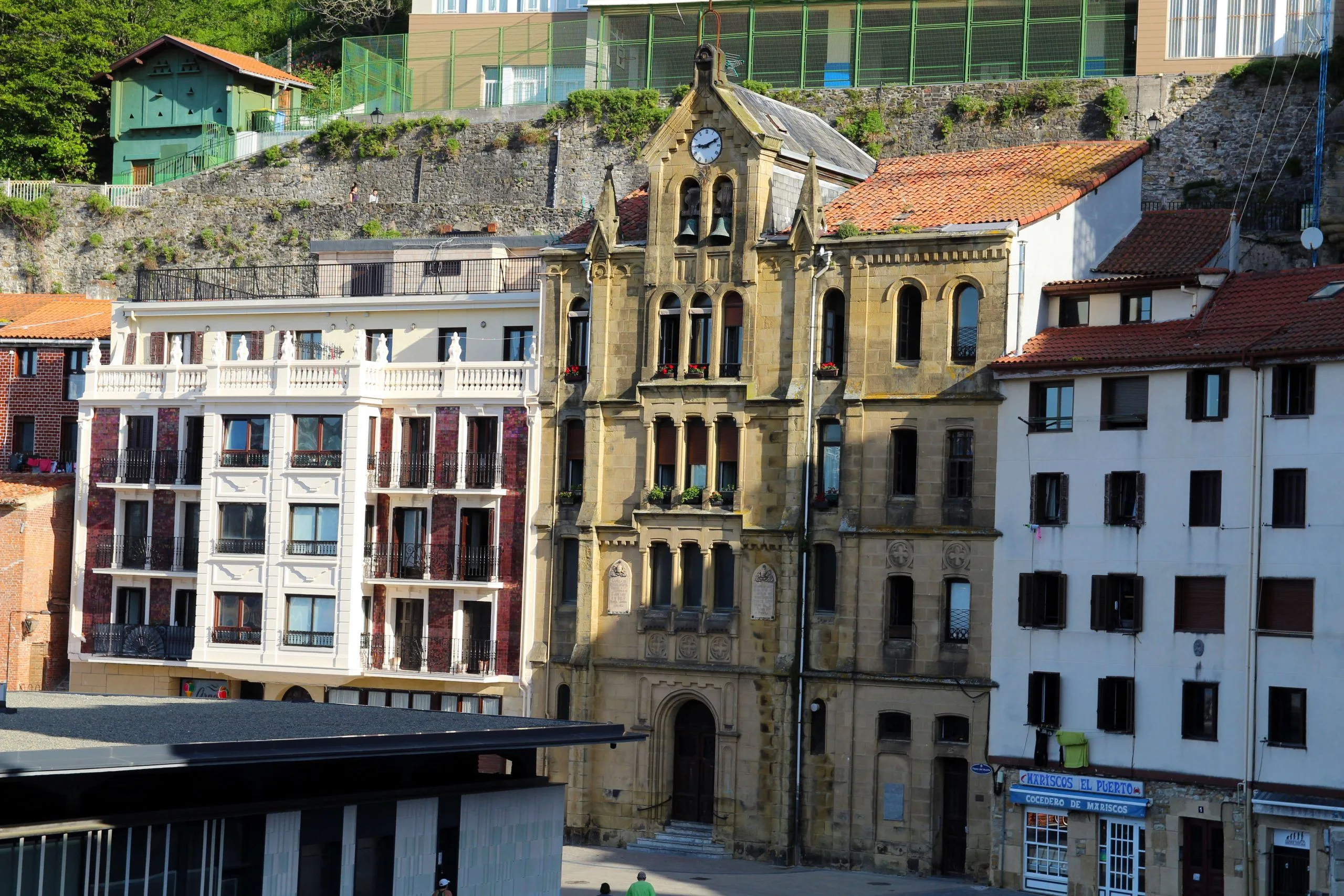 Capilla San Pedro puerto Donostia.