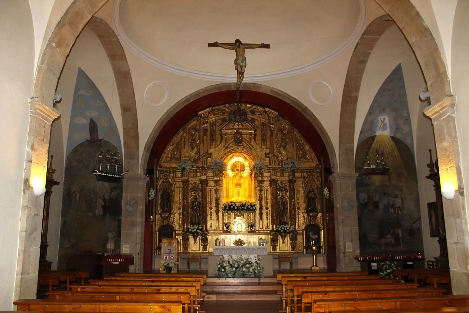 Retablo Mayor de la ermita de Guadalupe.
