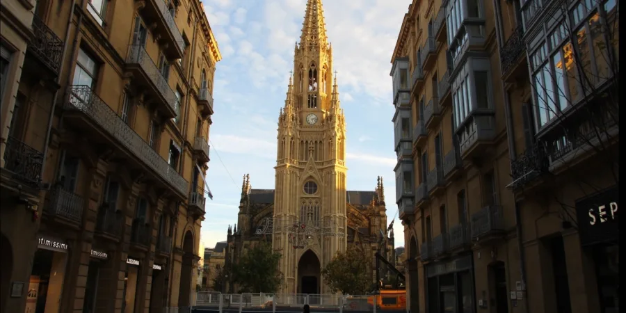 Catedral del Buen Pastor en Donosti.