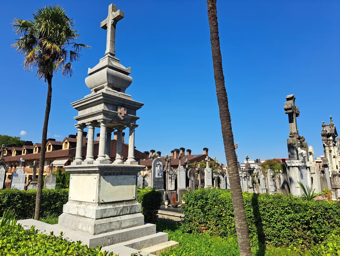 Monumento soldados de Cuba cementerio de Polloe.