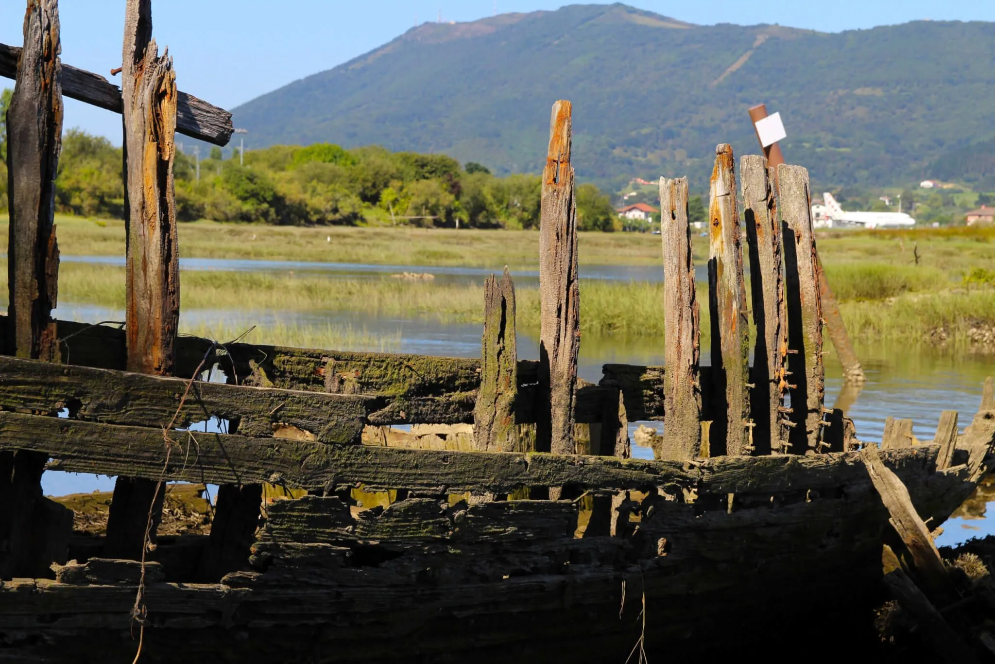 Cementerio de barcos Plaiaundi.