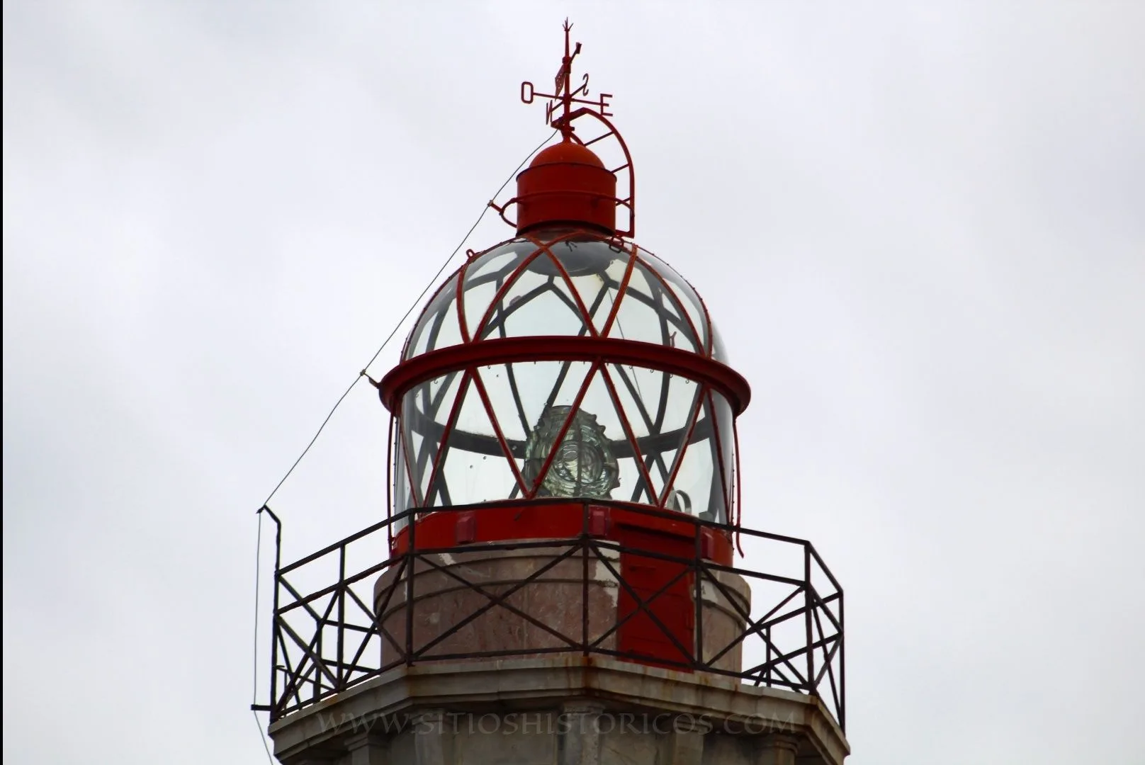 Linterna del faro de Higuer