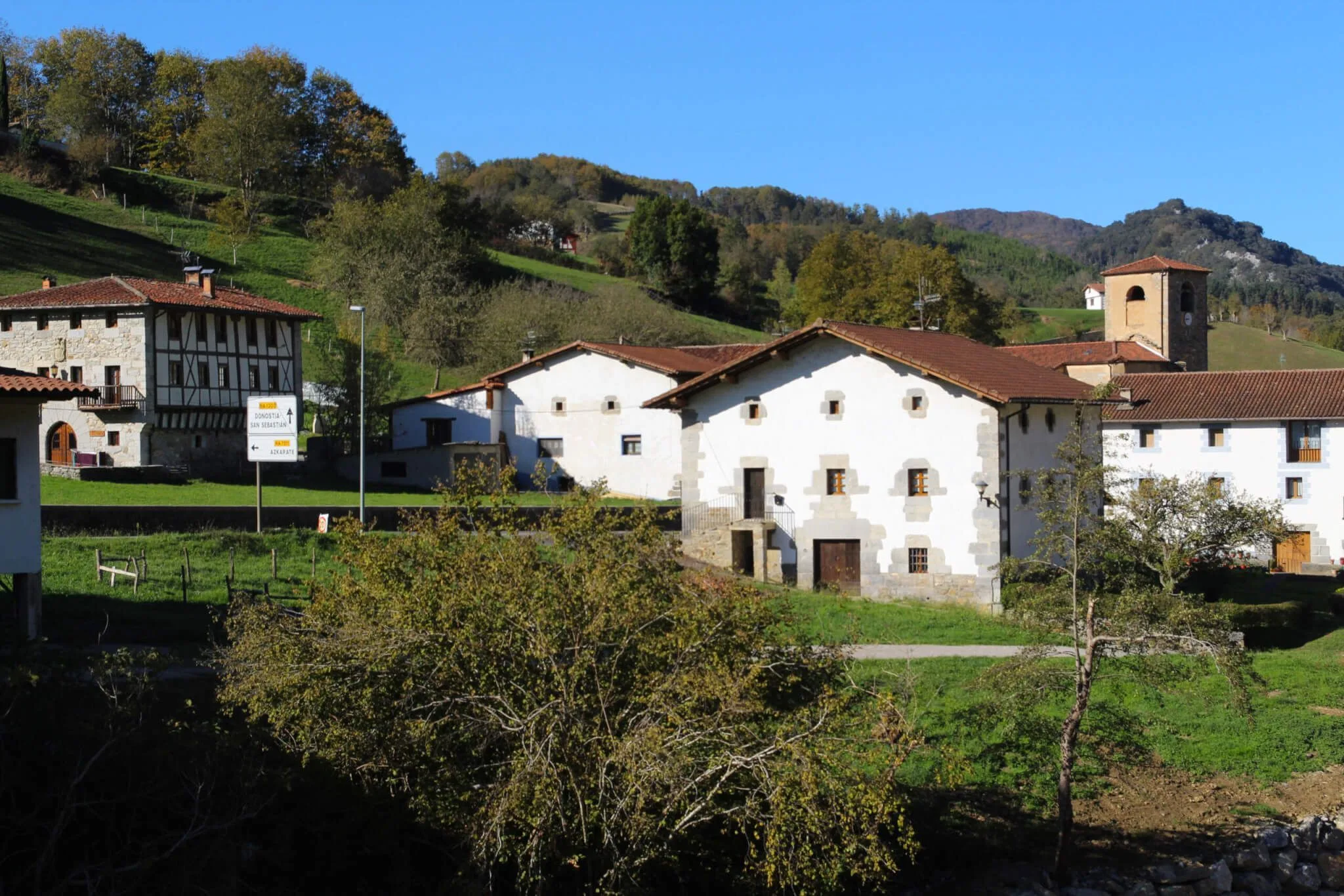 Atallo, pueblo del valle de Araitz en Navarra.