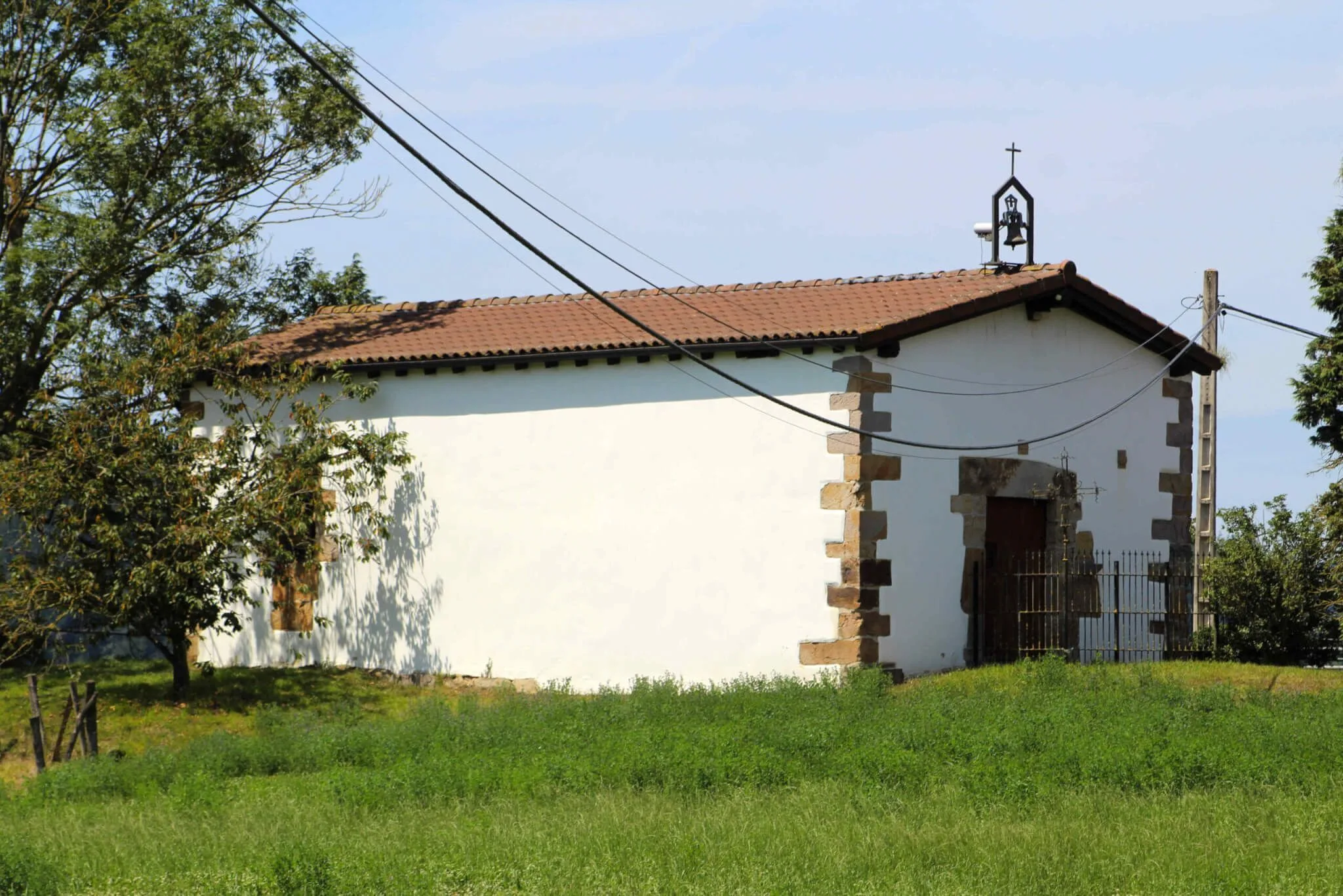 Ermita de Santa Cruz en Olaberria