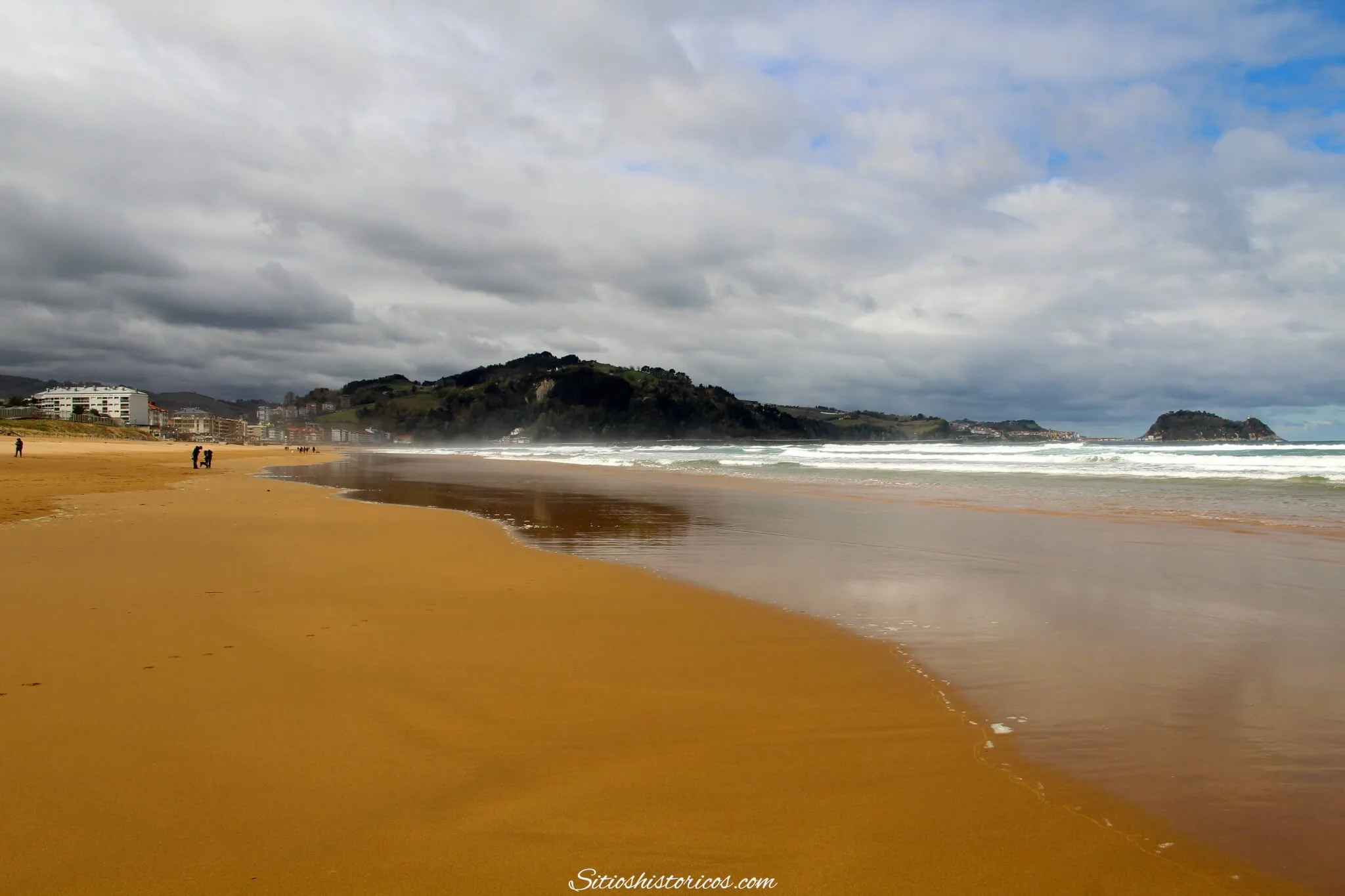 Getaria vista desde Zarauzt