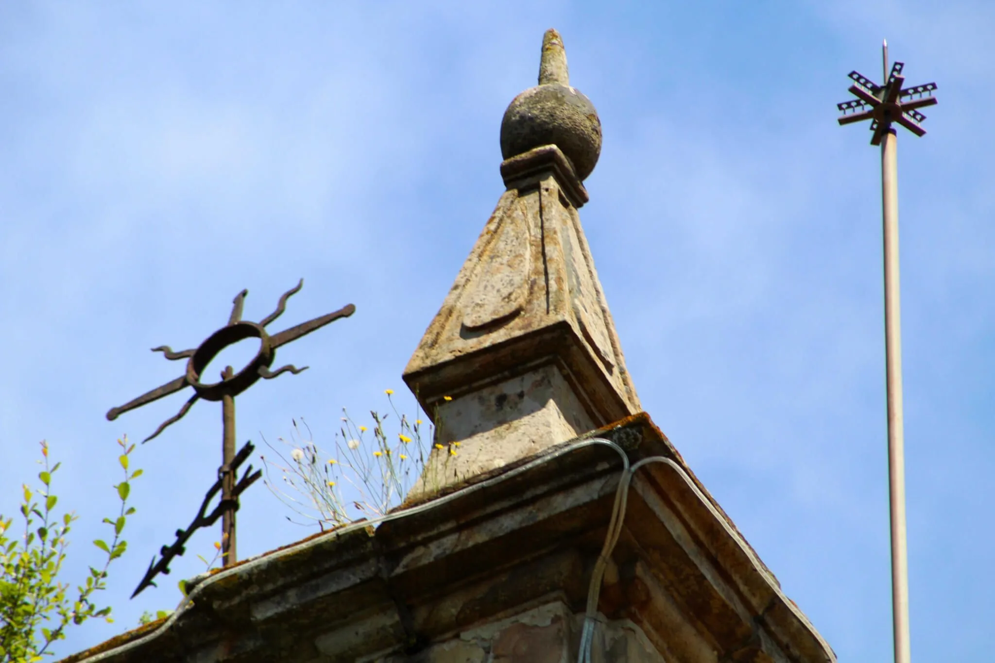 Pararrayos iglesia