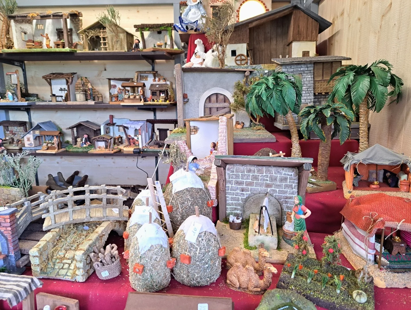 Puesto del Mercado de Navidad de Donostia.