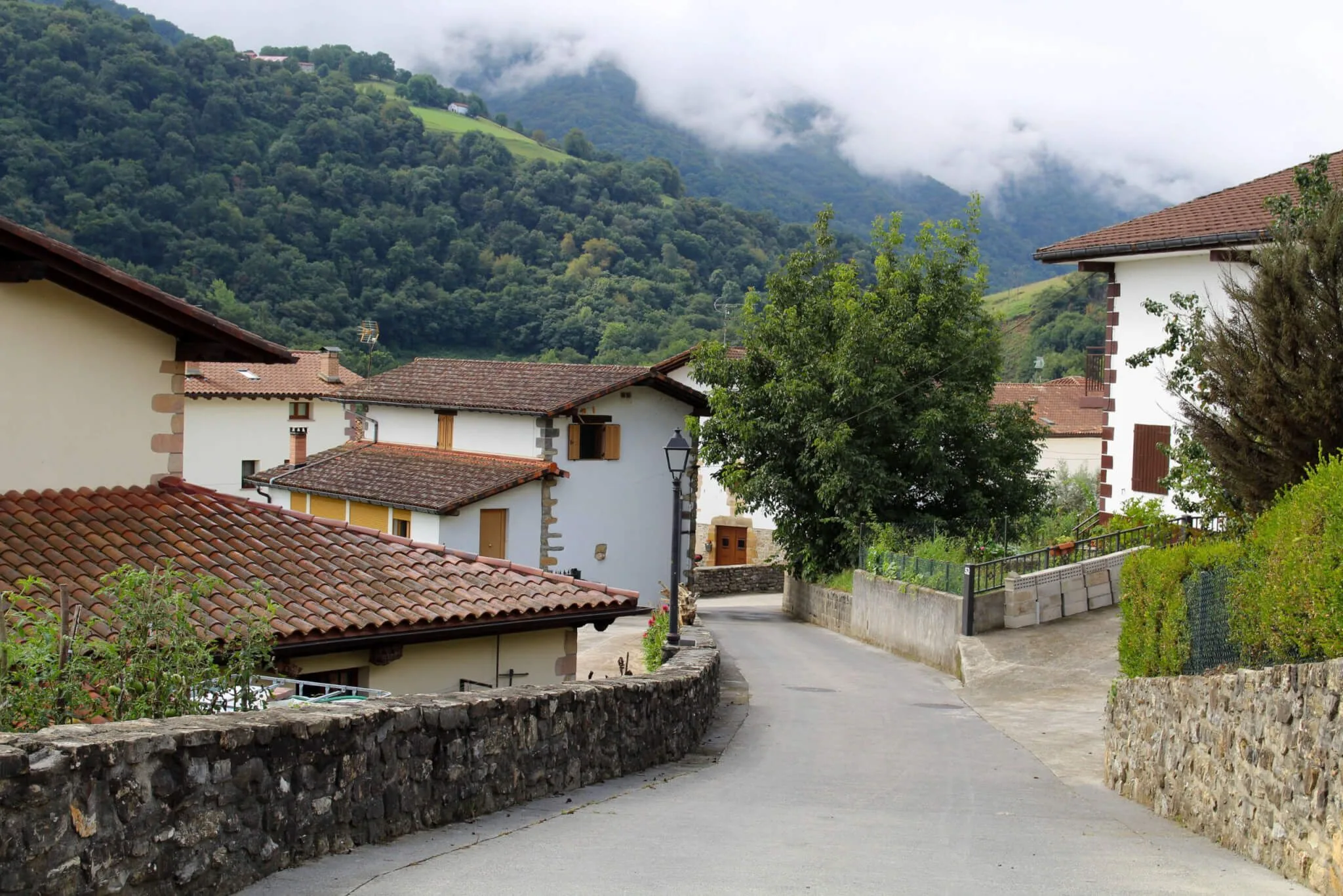 Pueblo de Oiz en Navarra.