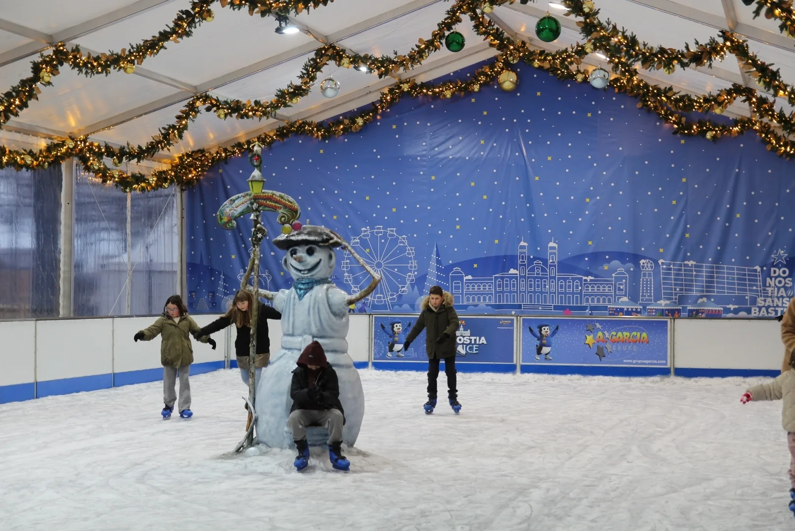 Pista de Hielo de Navidad de San Sebastián