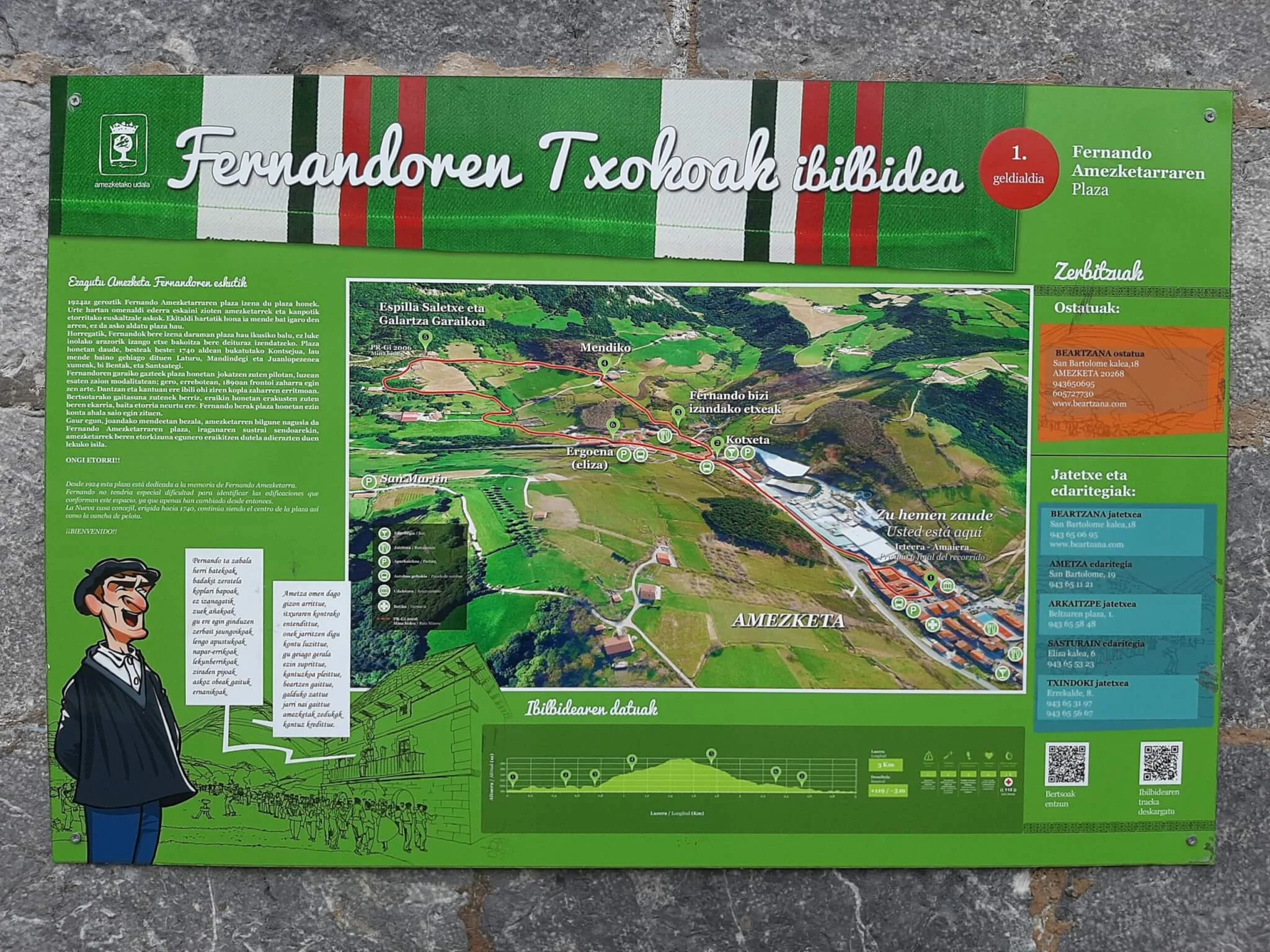 Rutas por Amezketa.