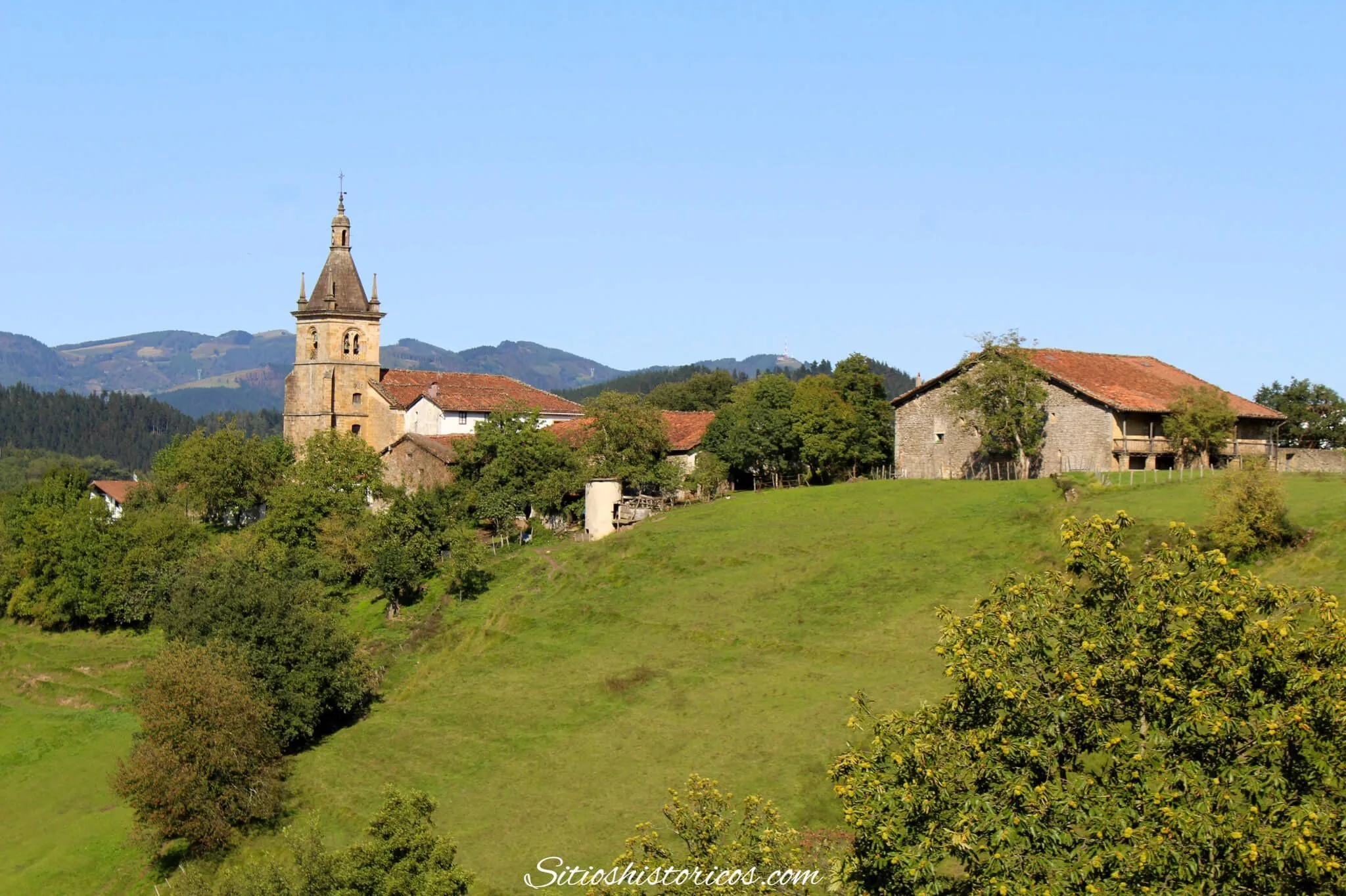 Zerain. Pueblos más bonitos de Gipuzkoa.