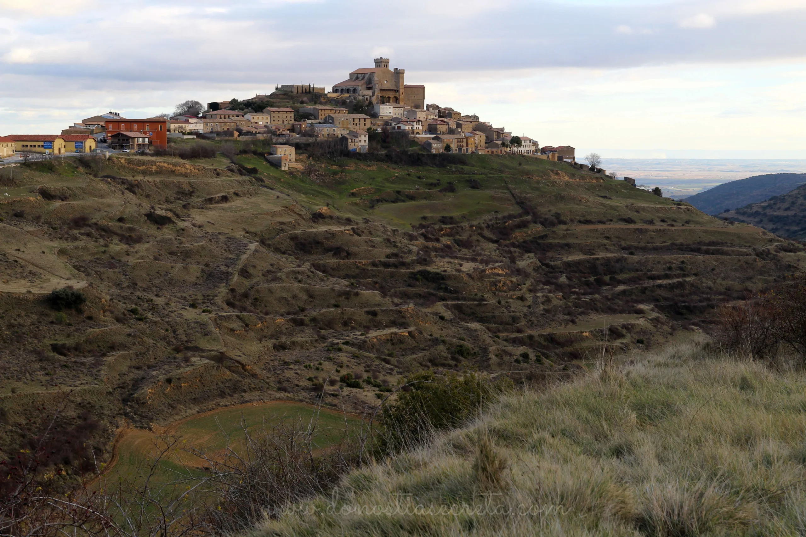 Uxue pueblo