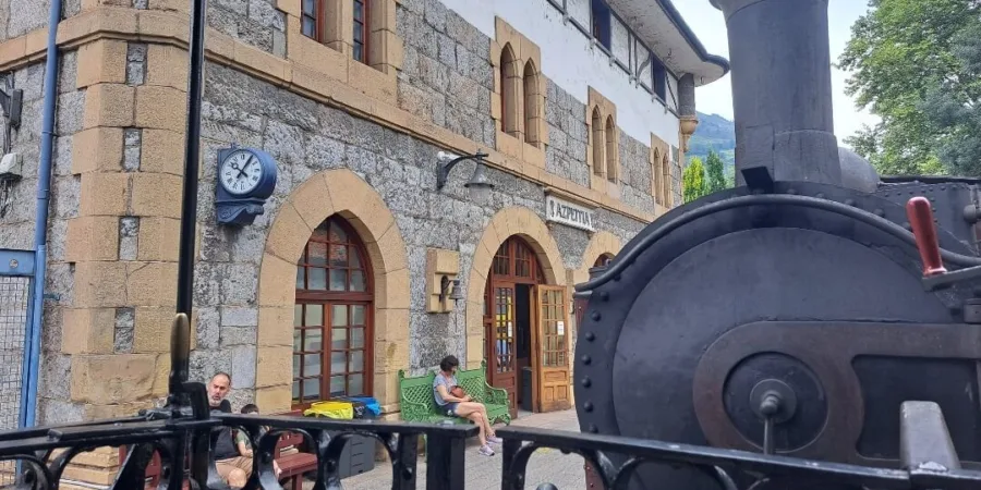 Visitar museo Vasco ferrocarril