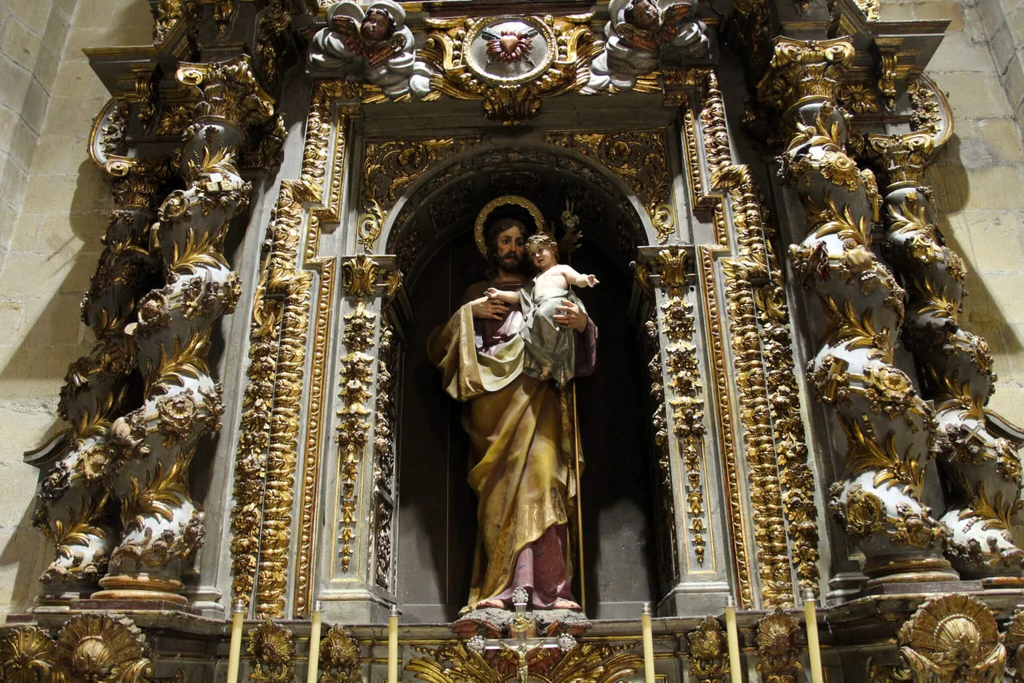 Retablo de San José Iglesia de Fuenterrabia
