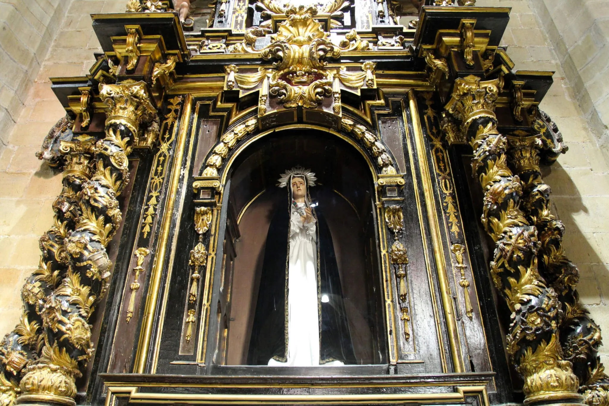 Retablo Virgen la Dolorosa Fuenterrabía