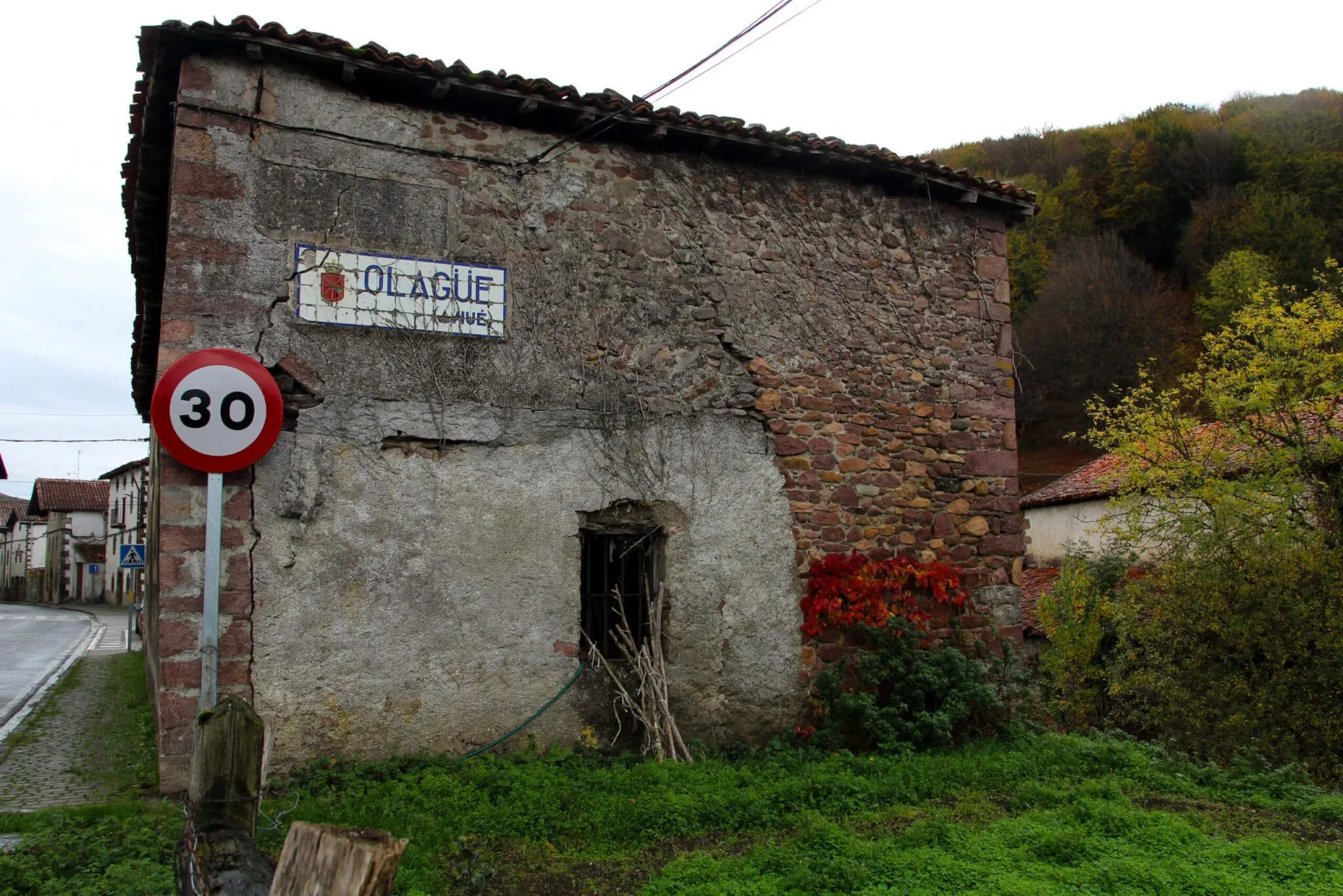 Pueblo de Olagüe.