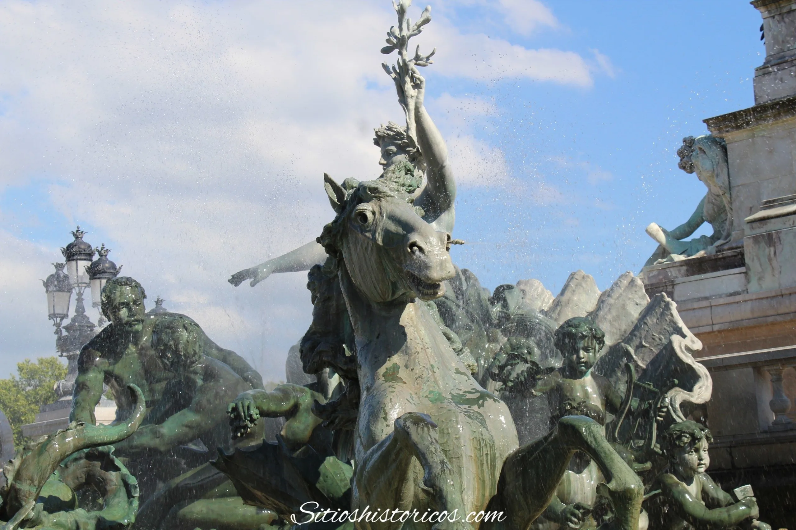 El monumento a los Girondinos de Burdeos
