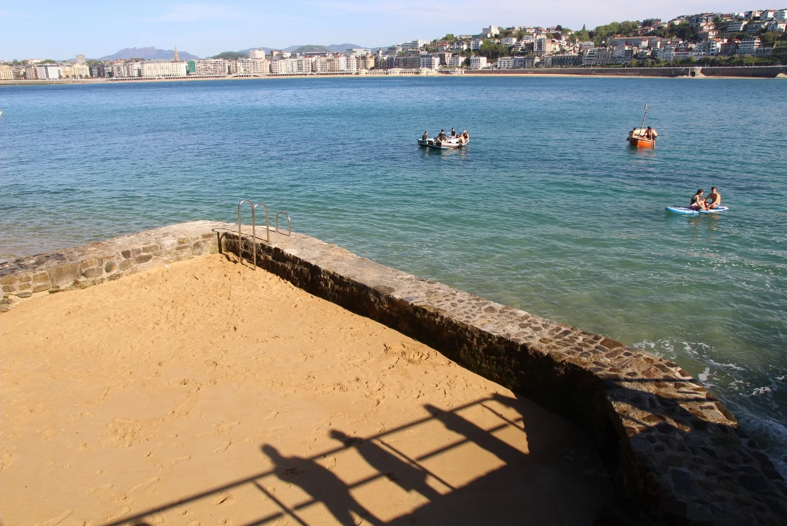 Piscina natural Isla de Santa Clara de San Sebastián