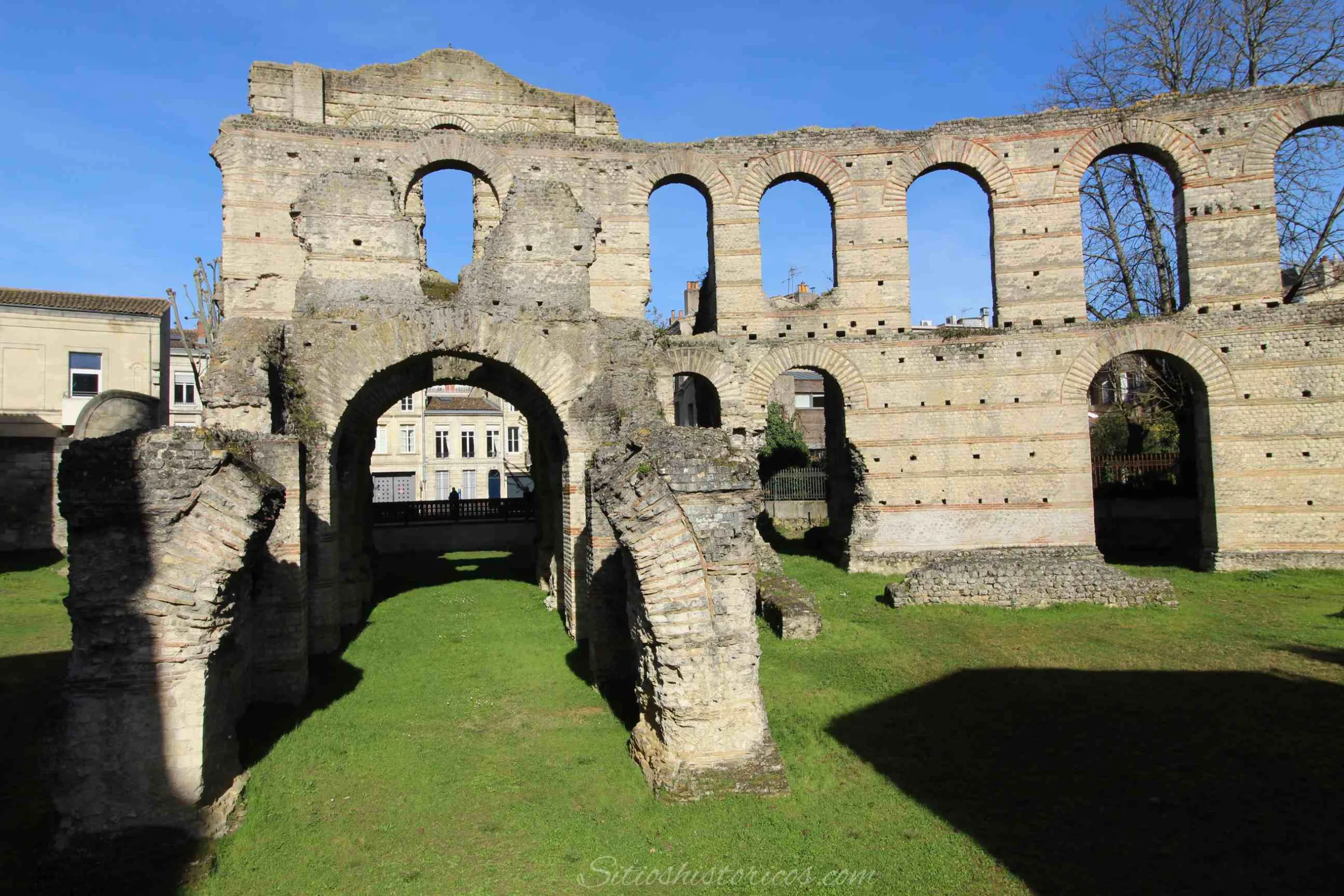 Restos romanos en Burdeos