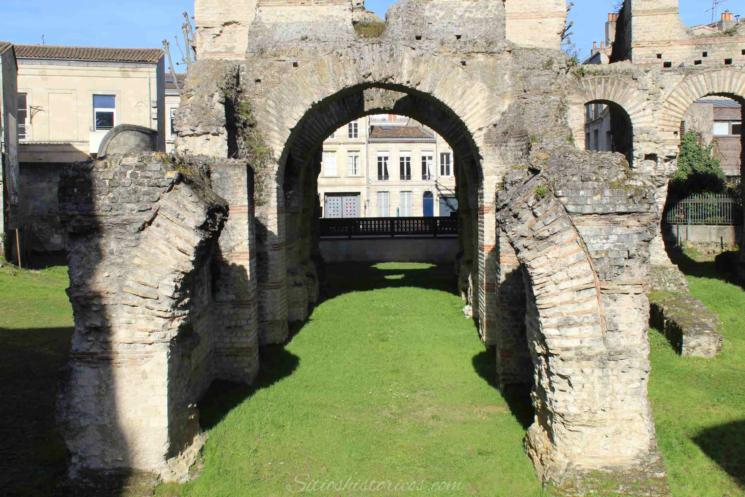 Anfiteatro romano en Burdeos