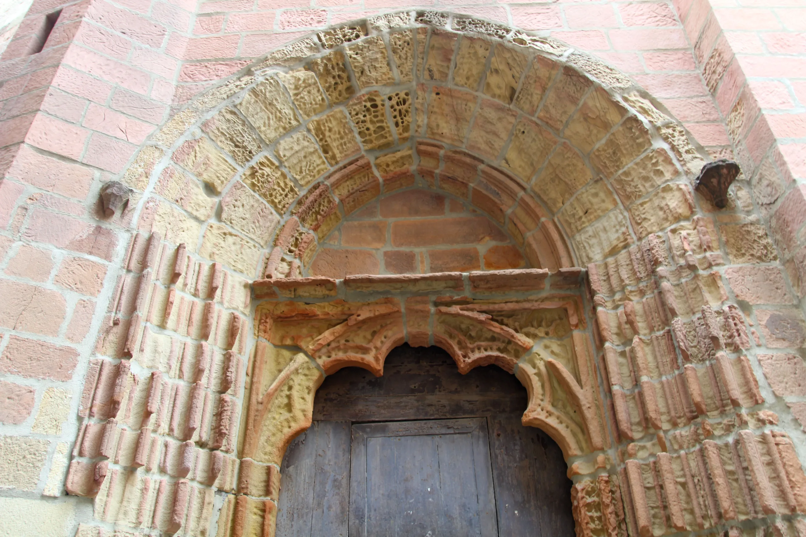 Portada gótica iglesia Getaria