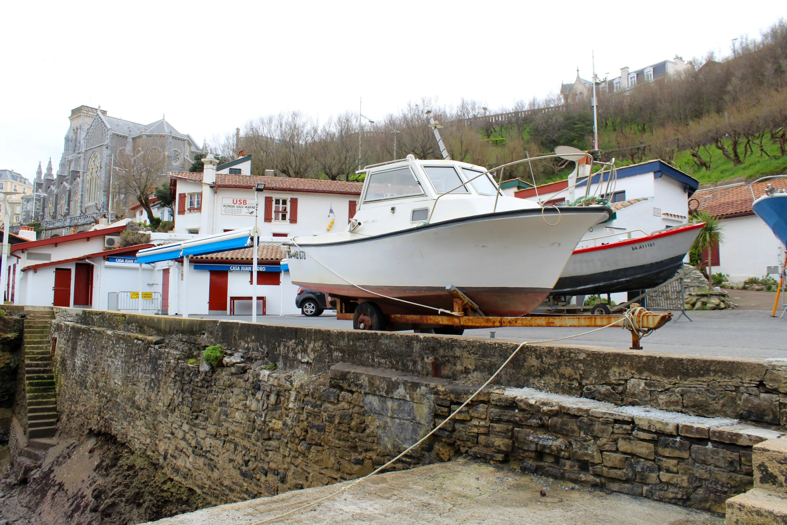 Puerto pesquero de Biarritz