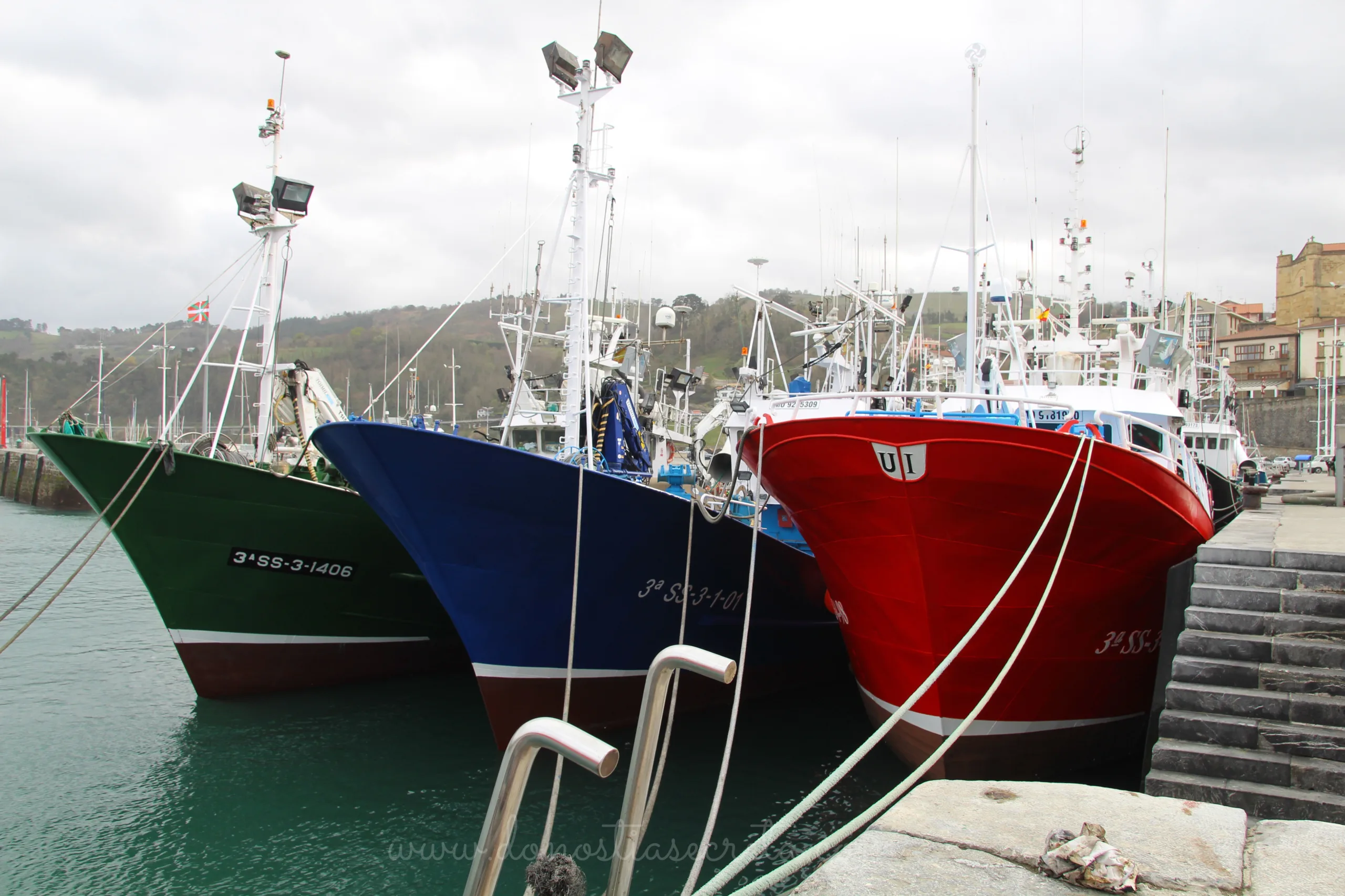 Puerto pesquero de Guetaria