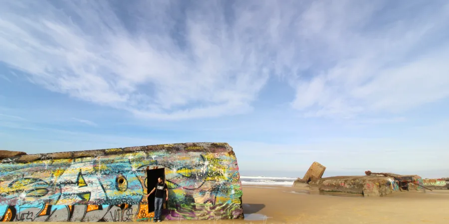 Restos Segunda Guerra Mundial Capbreton