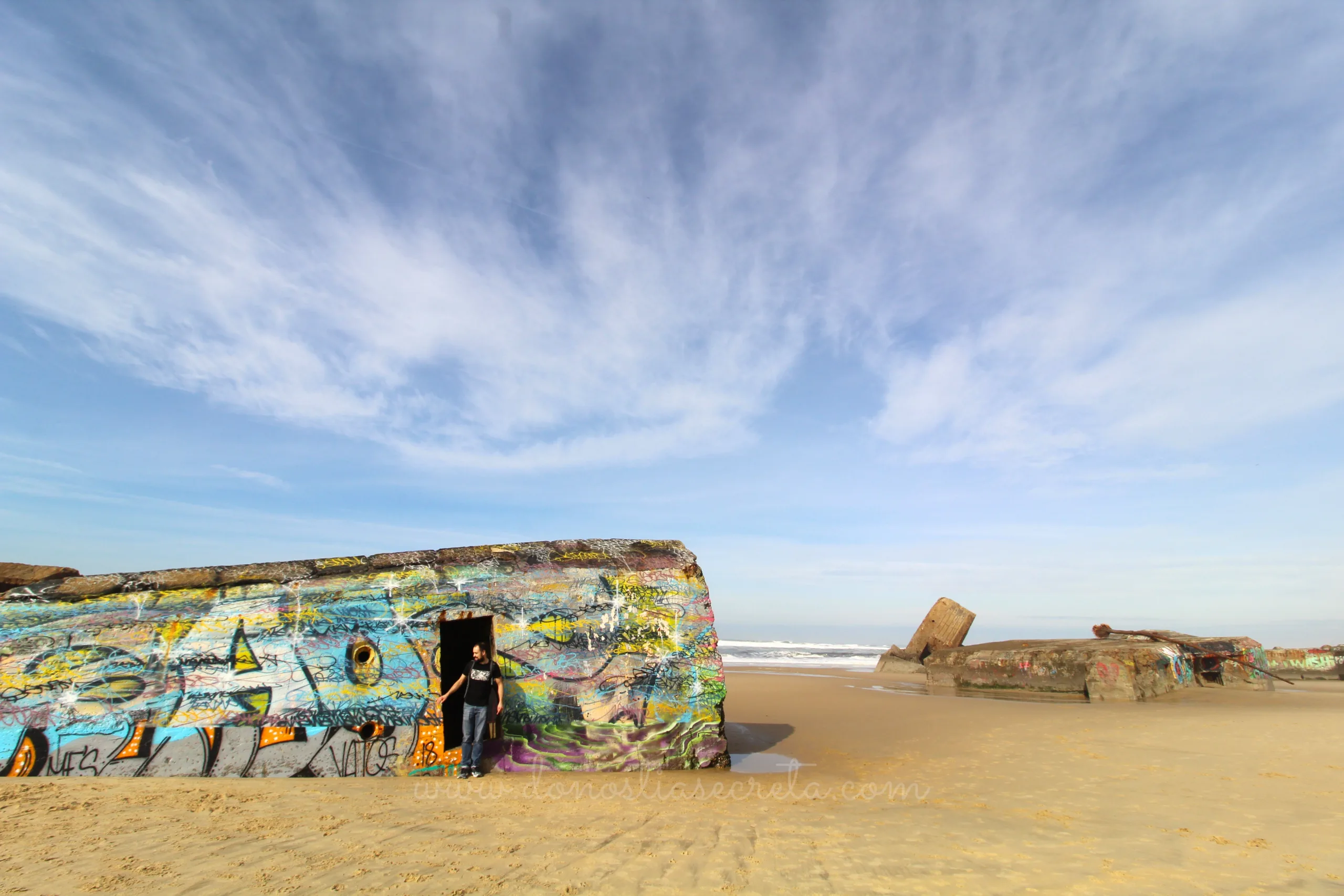 Restos Segunda Guerra Mundial Capbreton