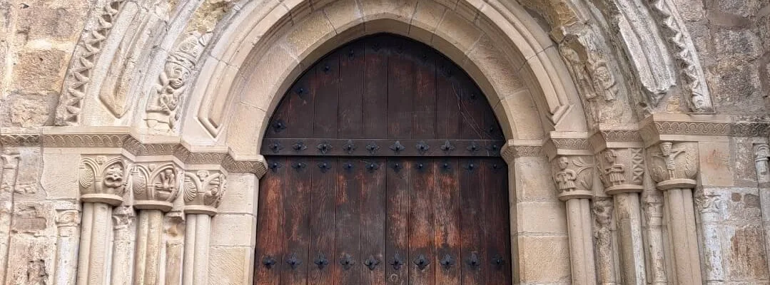 Portada iglesia Lekunberri