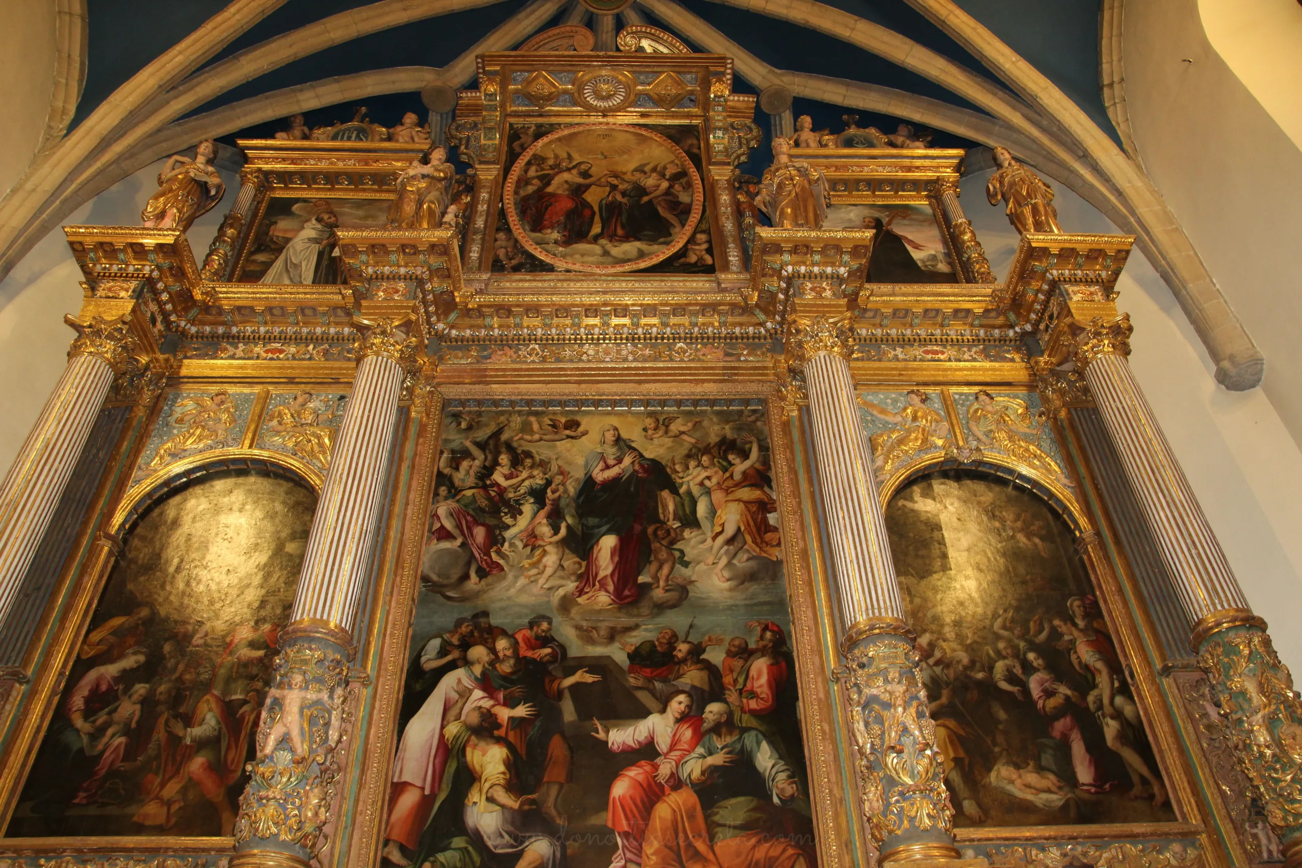 Retablo iglesia San Pedro de Tafalla