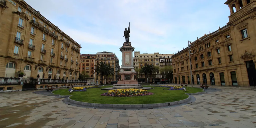 Plaza Oquendo de Donostia