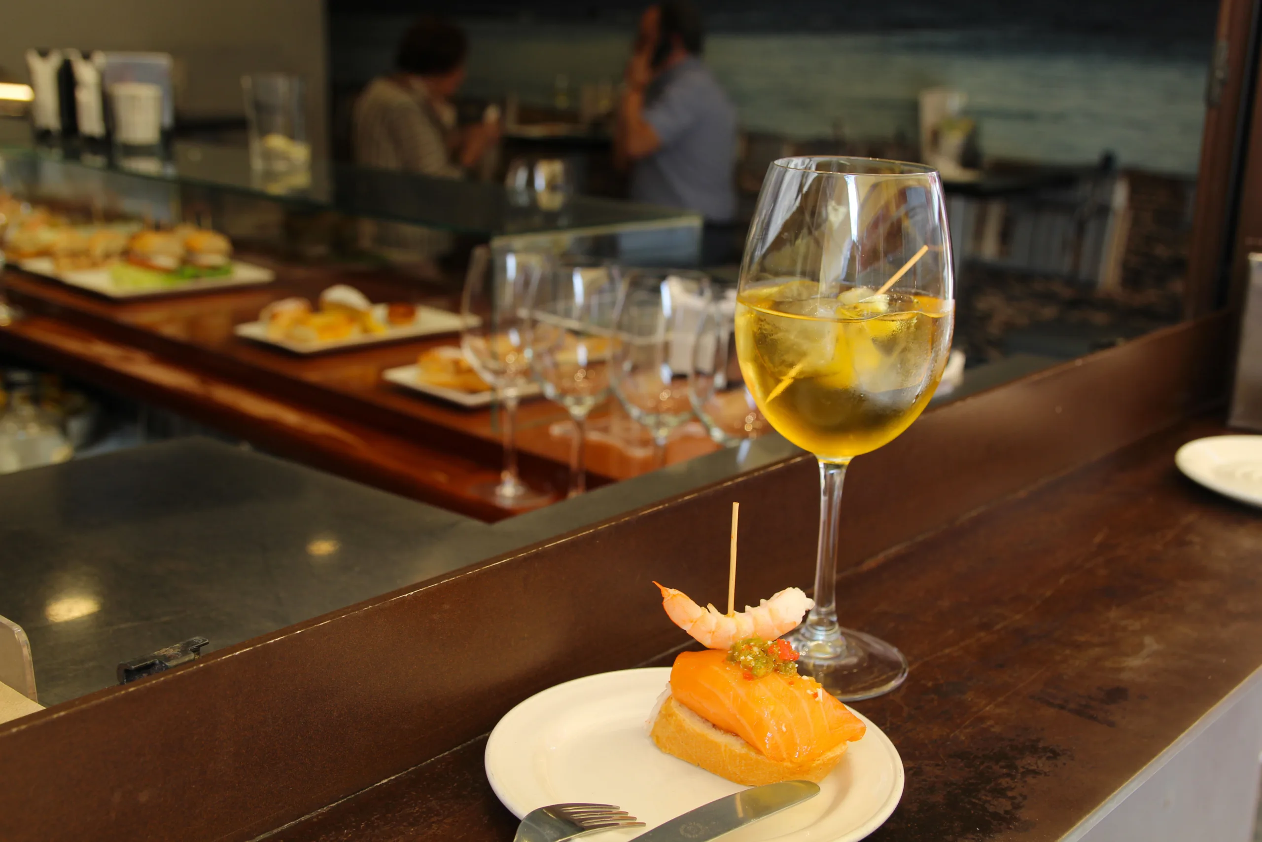 Pintxos en el Antiguo