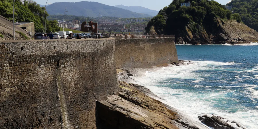 El Paseo Nuevo de Donostia