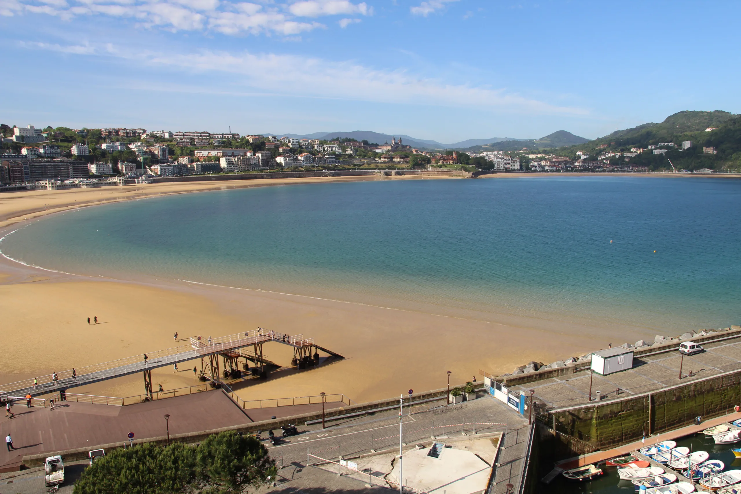Bahía de La Concha San Sebastián
