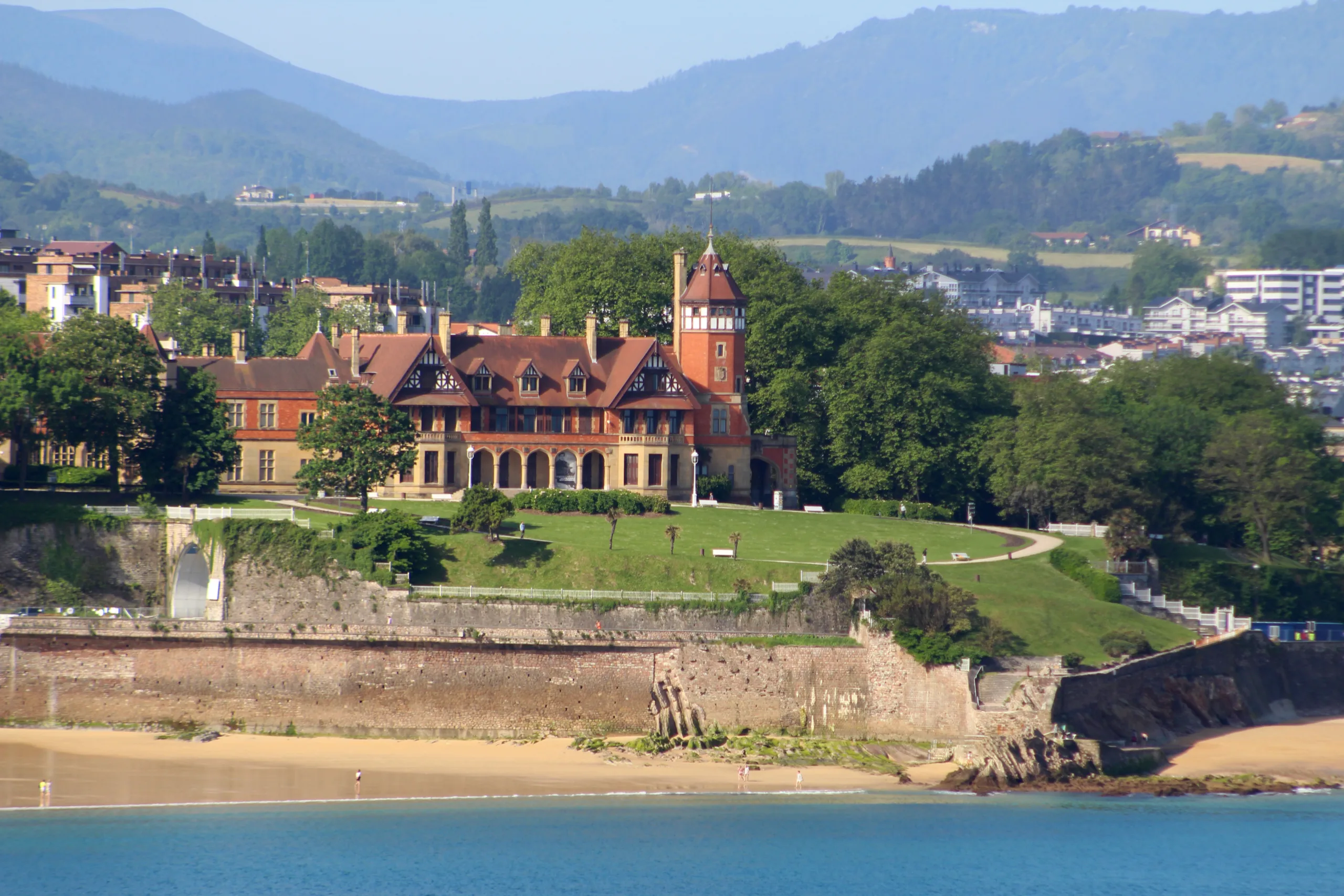 Palacio de Miramar en San Sebastian