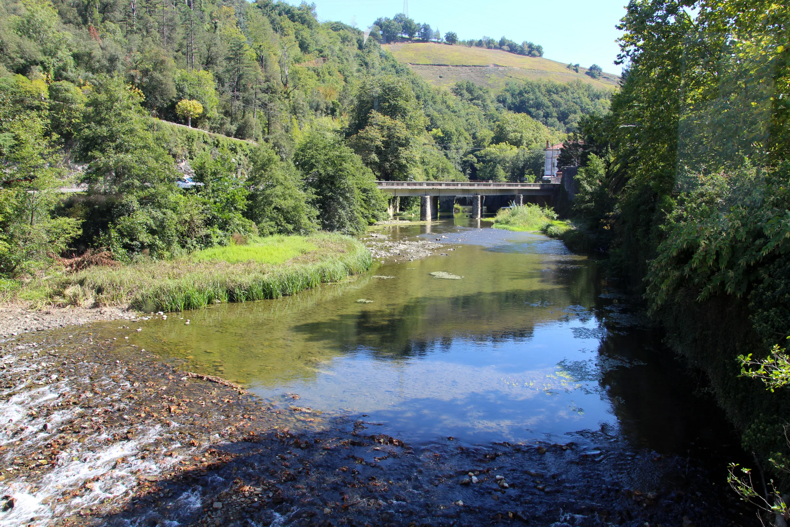 Río Urola balneario Zestoa